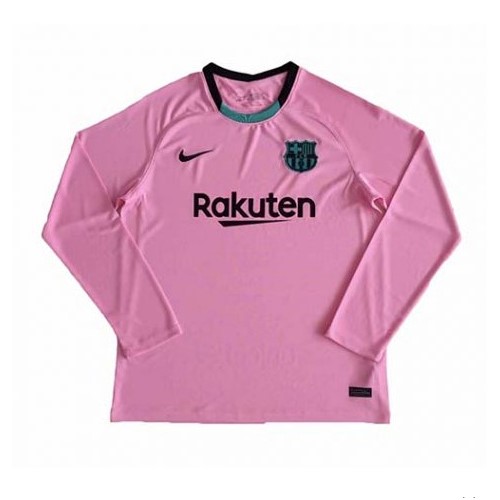 Tailandia Camiseta Barcelona Tercera Equipación ML 2020-2021 Rosa